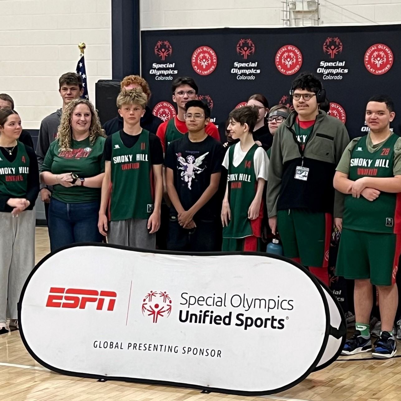  SHHS Unified School of the Year award presentation